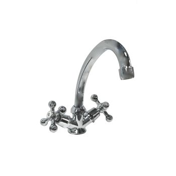 Смеситель д/кухни УСМ USM1637 (БЕЗ ШЛАНГОВ) *2/20