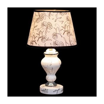 Лампа настольная 02639-0.7-01 Е14 30Вт (керамика+абажур) *1