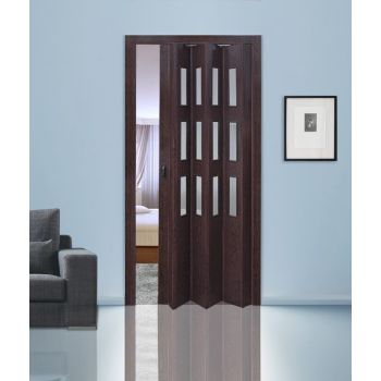 Дверь раздвижная со стеклом Венге (2050*840) *1/4