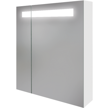Зеркало-шкаф /Cersanit/ MELAR 70  (с подсветкой) белый SP-LS-MEL70-Os *1/10