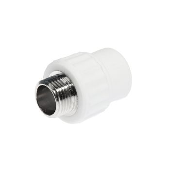 Муфта комбинированная PPRC наруж. резьба Ø 20-1/2" *30/150