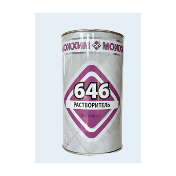 Растворитель 646  1,7 л металлическая банка Можга *6/300