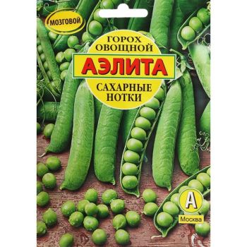 Семена Горох Сахарные нотки 25гр  Аэлита АА *5/230