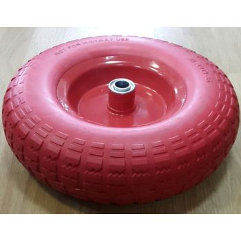 Колесо полиуретановое ступица d20/90мм D330мм PU 4.00-6 (к тачке БЕ781,БЗ279,ВР402) *1/5