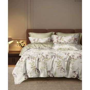 Постельное белье евро бязь Орхидея 6877, наволочки 70*70см - 2шт *1