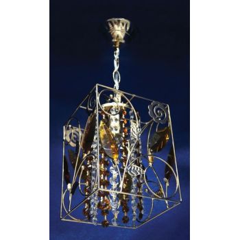 Люстра К0509/1H  золото  Времена года   1*60W E27  (h=470, w=150, l=150)    VERNER LIGHTING *1/10