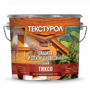Средство для защиты древесины Дуб Текстурол ТИКСО 3 л   Эстония  *1/168
