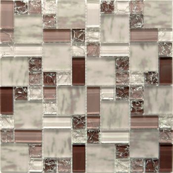 Мозаика SJGK 119 (300*300*8мм) Glass (11 шт/уп) 1 кв.м/кор