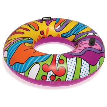 Круг надувной "Поп-арт" d=119 см, от 12 лет (36125) 4015176