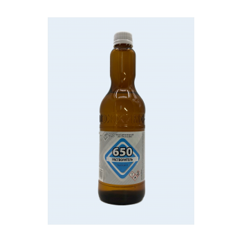 Растворитель 650  0.5 л/0,42 кг стекло Можга *20/1000