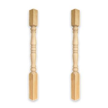 Столб 80х80х1100мм точеный тип3, СТ3-80 Арелан *4