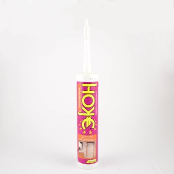 Герметик акриловый 420г белый "ЭКОН" 1617850 (Хенкель)  *1/12