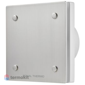 Вентилятор 100 RAFС Royal Thermo (Ø 100мм, обратный клапан, 100м3/ч, 159*159мм) Chrome *1/20