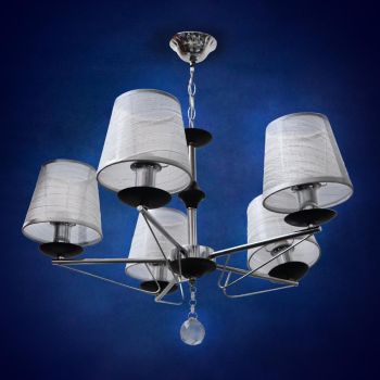 Люстра C0663/5  5*40W E14  220V (q-600; h-600) S=20м2 VERNER LIGHTING *1