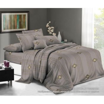 Постельное белье евро бязь Орхидея SHZY-24JZT 05582 SK, наволочки 70*70см - 2шт *1