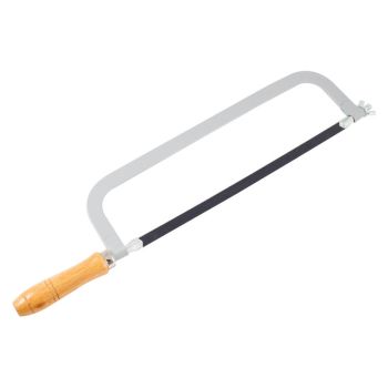 Ножовка по металлу 300мм с деревянной ручкой,полотно 24TPI.HCS арт.42-1-001 Ремоколор*1/12/48