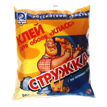 Клей для обоев универсальный 200г "Класс-Стружка"  *25