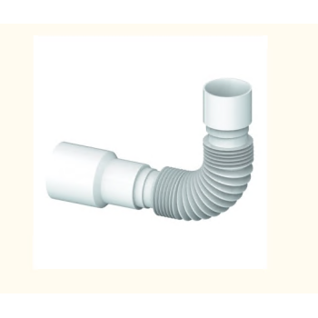 Слив гофрированный 40*40*50 D40  (max 400) Unicorn *1/160