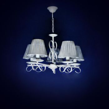 Люстра N1439/5 WG Е27 5*40Вт ( h=540; d=610)  VERNER LIGHTING *1