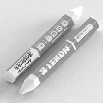 Мелок строительный восковой белый арт.014790 LEKON WOSK*12/144/1440