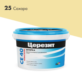 Затирка для швов СЕ 40 Сахара 2кг Церезит *12/192