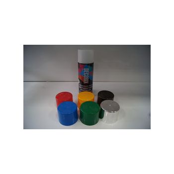 Эмаль-аэрозоль апельсиновый 520/200 мл DECORIX (31)  *1/12