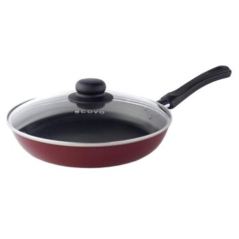 Сковорода алюмин. антипригарная "Scovo" "Expert" d24см Стекл.кр. СЭ-028  *1/8