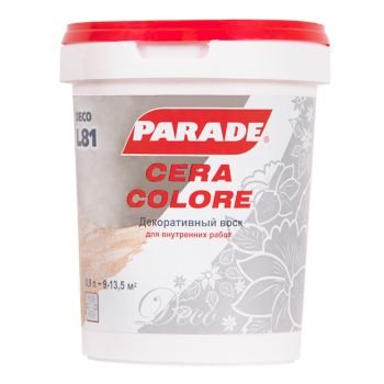 Воск декоративный 0,9л PARADE L81 Cera Colore Бесцветный***  *6