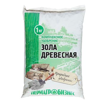 Зола древесная 1 кг (Пермагробизнес) *20/15/540