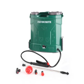 Опрыскиватель 10л аккумуляторный ранцевый 1,5м 12В арт.150000010 FAVOURITE *1/1