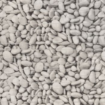 Коврик для ванной ПВХ шир. 50см х15м "V-line" Виктория 7276-K-01TW-B-300 Галька *15