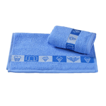 Полотенце махровое 30*60см Мороженое 340гр/м2 Текстиль центр *10