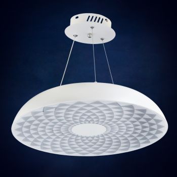 Люстра 8618/24W  white 450 мм 3 реж., пульт S=6м2   VERNER LIGHTING *1