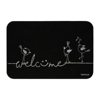 Коврик придверный "Welcome", птицы (24401) 40*60см 1*24