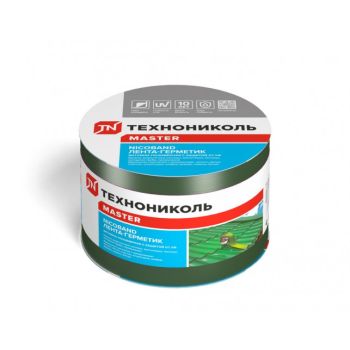 Лента-герметик  0,1м х 10м зеленая самоклеящаяся NICOBAND ТехноНиколь *1/3