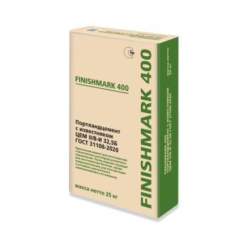 Цемент 25 кг ЦЕМII/В-И 32,5Б(ПЦ400 Д35) зеленый мешок Сухой Лог *1/56