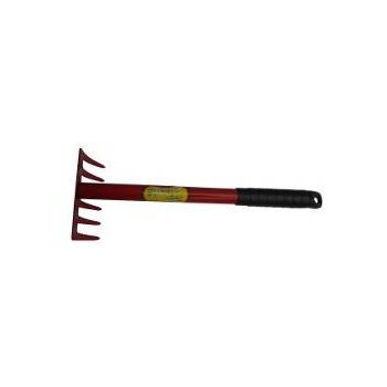 Грабельки витые 6-зуб с метал ручкой, ПВХ насадка "Усадьба Люкс"  Н.Новгород   *1/15