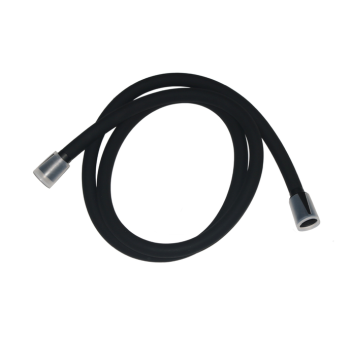 Шланг для душа 1.5м IDDIS Optima Home, черный матовый, силикон OPH15BLi19 *1/40