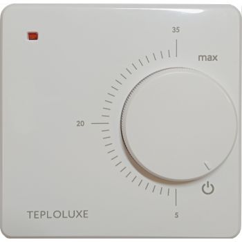 Терморегулятор "Теплолюкс" механический LC 001 белый * 1