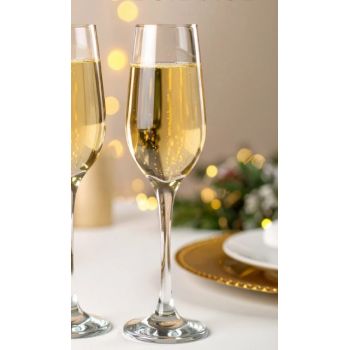 Бокал стекло "Бистро" 190мл для шампанского 44419SLB "Pasabahce" *12