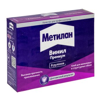 Клей для обоев виниловый 200г "Метилан Винил Премиум" БЕЗ ИНДИКАТОРА 1960496 (Хенкель)  39м2 *1/24
