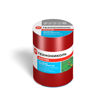 Лента-герметик 0,15м х3м красная самоклеящаяся NICOBAND ТехноНиколь *1/8