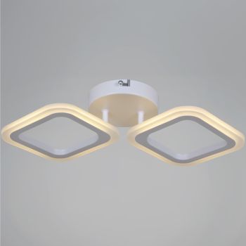 Люстра 05104-0.3-02 WH LED 3000-6000К 28W S=10м2  *1/20