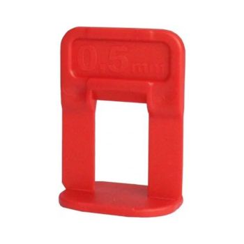 Система выравнивания плитки СВП зажим "Ворота" 0,5мм (пакет 500шт) (арт.669-0500)   *1/12