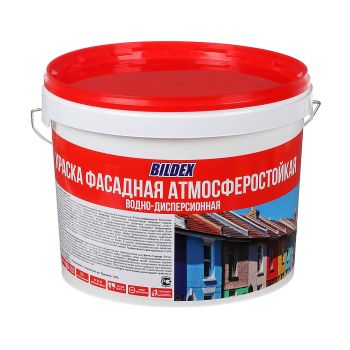 Краска акриловая фасадная 14 кг BILDEX матовая  *1/48