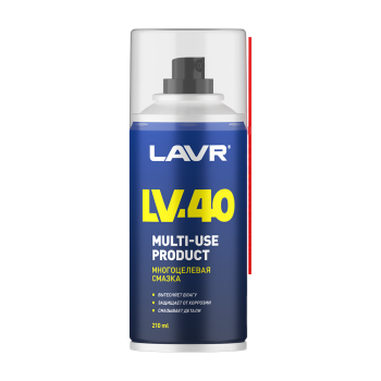 Смазка многоцелевая LV-40 LAVR, 400 мл / Ln1485 *12