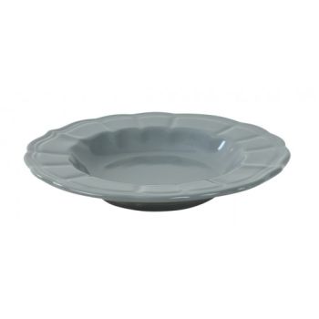 Тарелка керамич. "Grey" глубокая d22см PT010022F620 "Keramika"  *12