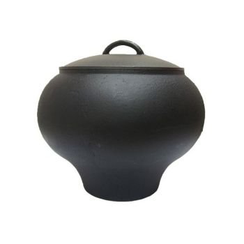 Горшок чугунный 2,5л с крышкой арт.2,5л-КАлД (ЧГ121) (Балезино) *1/3