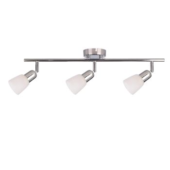 Светильник настенный (спот) 2018-3 CHR/WT E14  3*40W хром/бел VERNER LIGHTING *1/12