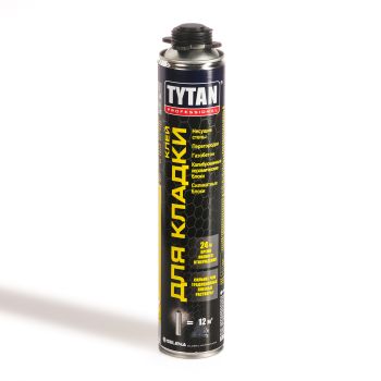 Клей для кладки "TYTAN" Professiona EURO GUN 870 мл 17408  *1/12/504